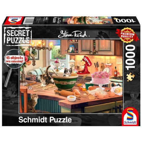 PQ Puzzle 1000 el. STEVE READ (Secret Puzzle) Przy kuchennym stole Schmidt - puzzle