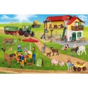 Puzzle 100 el. SCHLEICH Ekologiczna żywność Schmidt - puzzle