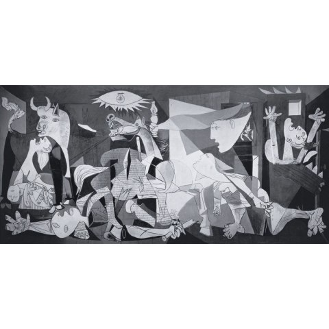 Puzzle 1000 el. Guernica, Pablo Picasso (miniatura / panorama) Educa