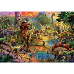 Puzzle 1000 el. Kraina dinozaurów Educa