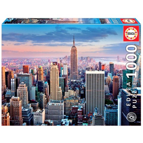 Puzzle 1000 el. Manhattan / Nowy Jork / USA Educa
