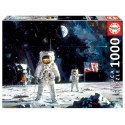 Puzzle 1000 el. Pierwsi ludzie na księżycu Educa