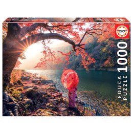 Puzzle 1000 el. Rzeka Katsura / Japonia Educa
