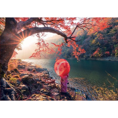 Puzzle 1000 el. Rzeka Katsura / Japonia Educa