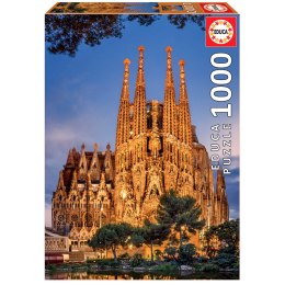 Puzzle 1000 el. Sagrada Familia / Barcelona / Hiszpania Educa
