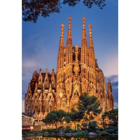 Puzzle 1000 el. Sagrada Familia / Barcelona / Hiszpania Educa
