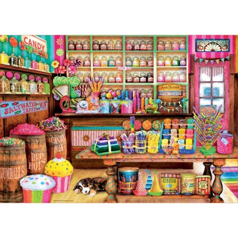Puzzle 1000 el. Sklep ze słodyczami Educa