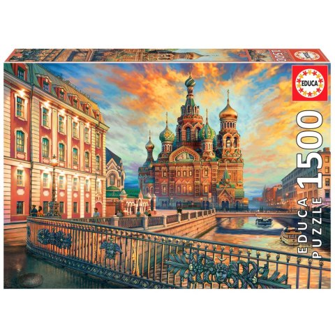 Puzzle 1500 el. Sankt Petersburg / Rosja Educa