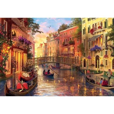 Puzzle 1500 el. Zachód słońca w Wenecji Educa