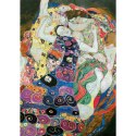 Puzzle 2 x 1000 el. Pocałunek / Dziewica, Gustav Klimt Educa