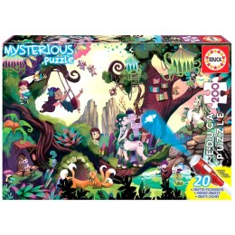 Puzzle 200 el. Magiczny las (Mysterious) Educa