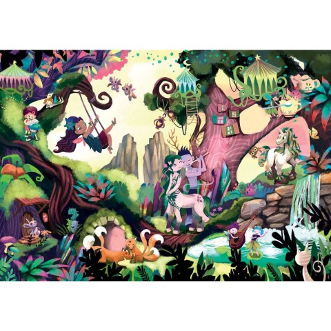 Puzzle 200 el. Magiczny las (Mysterious) Educa