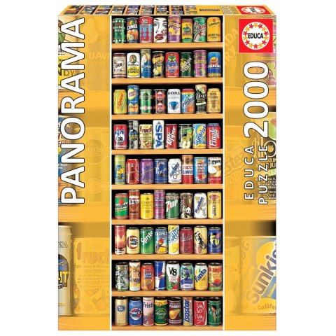 Puzzle 2000 el. Napoje chłodzące (panorama) Educa