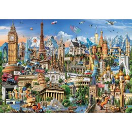 Puzzle 2000 el. Symbole Europy Educa