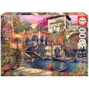 Puzzle 3000 el. Romans w Wenecji / Włochy Educa