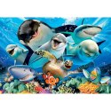 Puzzle 500 el. Podwodne selfie Educa
