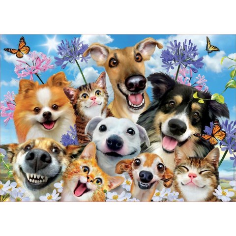 Puzzle 500 el. Zabawa na słońcu Educa