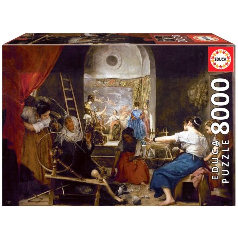 Puzzle 8000 el. Baśń o Arachne, Diego Velazquez Educa