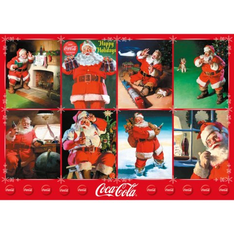 PQ Puzzle 1000 el. COCA-COLA Święty Mikołaj Schmidt - puzzle