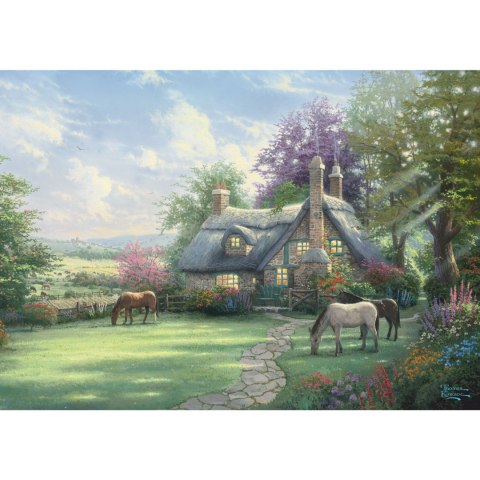 PQ Puzzle 500 el. THOMAS KINKADE Letni dzień (puszka) Schmidt - puzzle