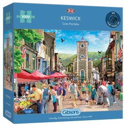 Puzzle 1000 el. Keswick / Kumbria / Anglia Gibsons