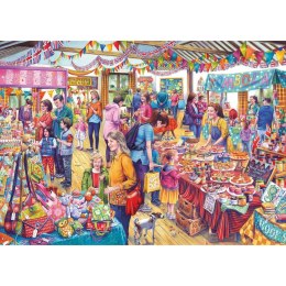 Puzzle 1000 el. Kiermasz rozmaitości Gibsons