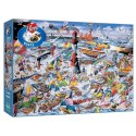 Puzzle 1000 el. Kocham łodzie Gibsons