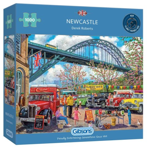 Puzzle 1000 el. Newcastle / Tyne and Wear / Anglia Gibsons