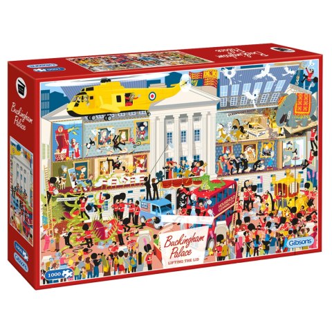 Puzzle 1000 el. Pałac Buckingham / Londyn / Anglia Gibsons