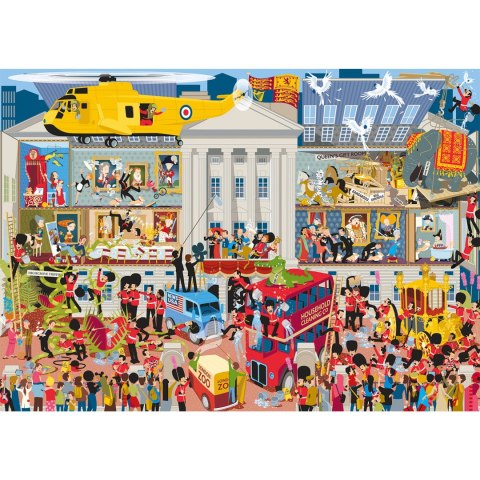 Puzzle 1000 el. Pałac Buckingham / Londyn / Anglia Gibsons