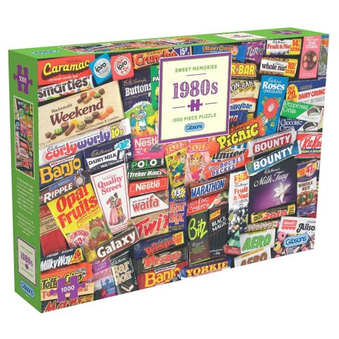 Puzzle 1000 el. Słodkie wspomnienia (lata 80.) Gibsons