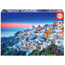 Puzzle 1500 el. Santorini / Grecja Educa