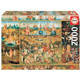 Puzzle 2000 el. Ogród rozkoszy ziemskich, Hieronim Bosch Educa