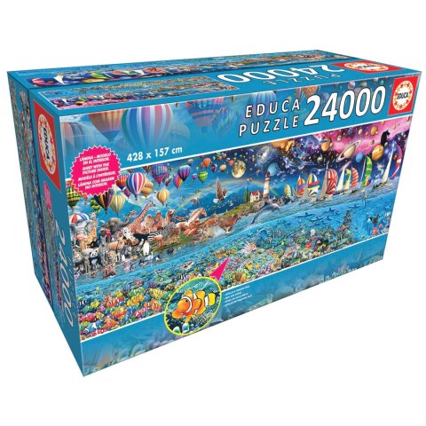 Puzzle 24000 el. Życie to największa zagadka wszechświata Educa