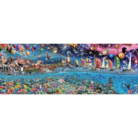 Puzzle 24000 el. Życie to największa zagadka wszechświata Educa