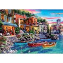 Puzzle 3000 el. Zachód słońca w Como / Włochy Educa
