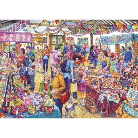 Puzzle 500 el. XL Kiermasz rozmaitości Gibsons