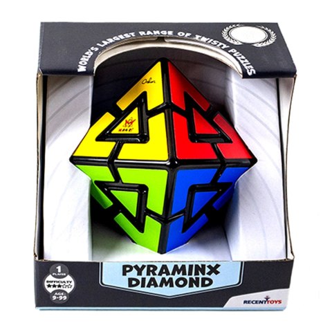 Pyraminx Diamond - łamigłówka Recent Toys - poziom 3/5 Recent Toys