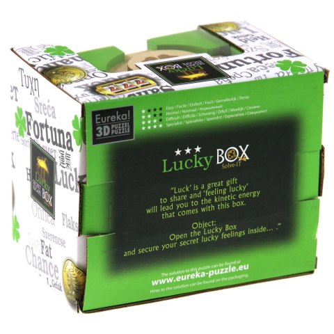 Łamigłówka ESCAPE BOX - Lucky Secret - poziom 3/4 Eureka 3D