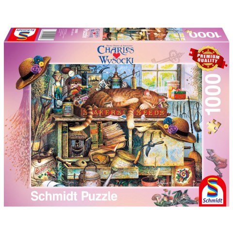 PQ Puzzle 1000 el. CHARLES WYSOCKI Remington - Ogrodnik Schmidt - puzzle