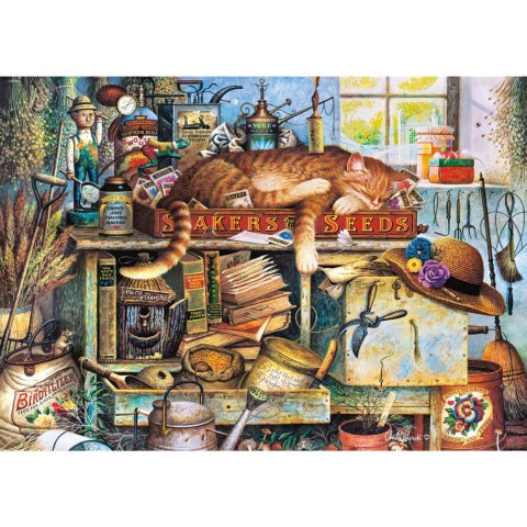 PQ Puzzle 1000 el. CHARLES WYSOCKI Remington - Ogrodnik Schmidt - puzzle