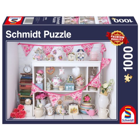 PQ Puzzle 1000 el. Czas na herbatę Schmidt - puzzle