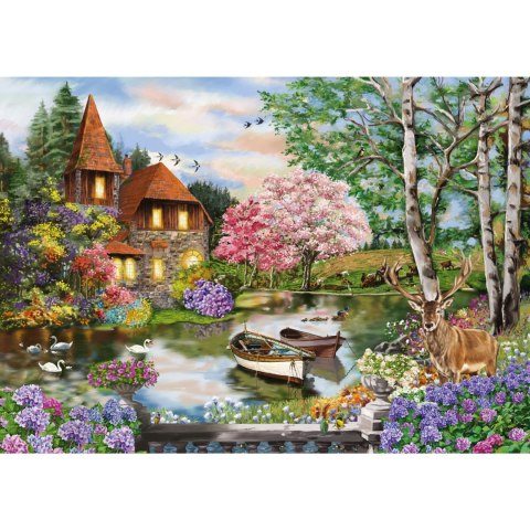 PQ Puzzle 1000 el. Dom nad jeziorem Schmidt - puzzle
