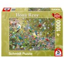 PQ Puzzle 1000 el. ILONA RENY Papugi w dżungli Schmidt - puzzle