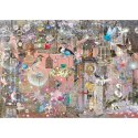 PQ Puzzle 1000 el. ILONA RENY Różowe piękno Schmidt - puzzle