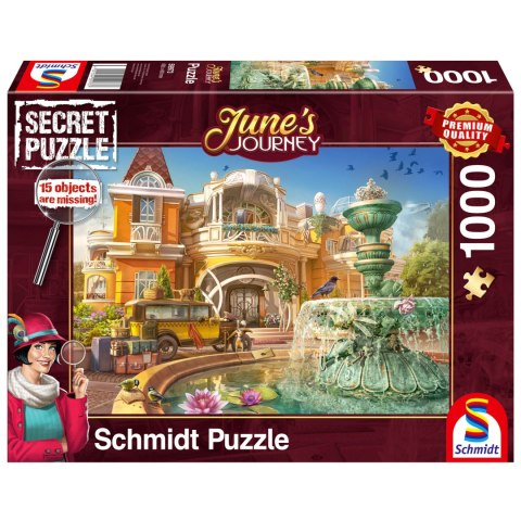 PQ Puzzle 1000 el. JUNE'S JOURNEY (Secret Puzzle) Rodzinny dom na Wyspie Orchidei Schmidt - puzzle