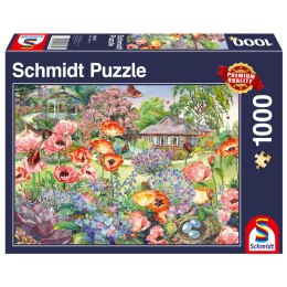 PQ Puzzle 1000 el. Kwitnący ogród Schmidt - puzzle