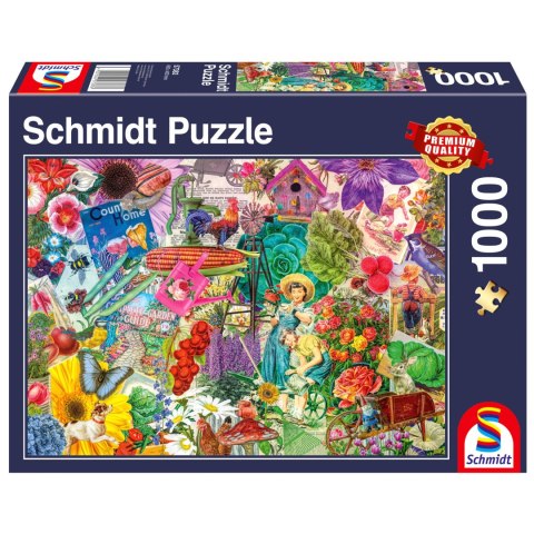 PQ Puzzle 1000 el. Ogrodnictwo Schmidt - puzzle