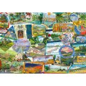 PQ Puzzle 1000 el. Pamiątki z podróży Schmidt - puzzle