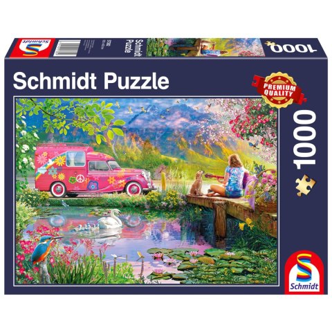 PQ Puzzle 1000 el. Pokój na Ziemi Schmidt - puzzle